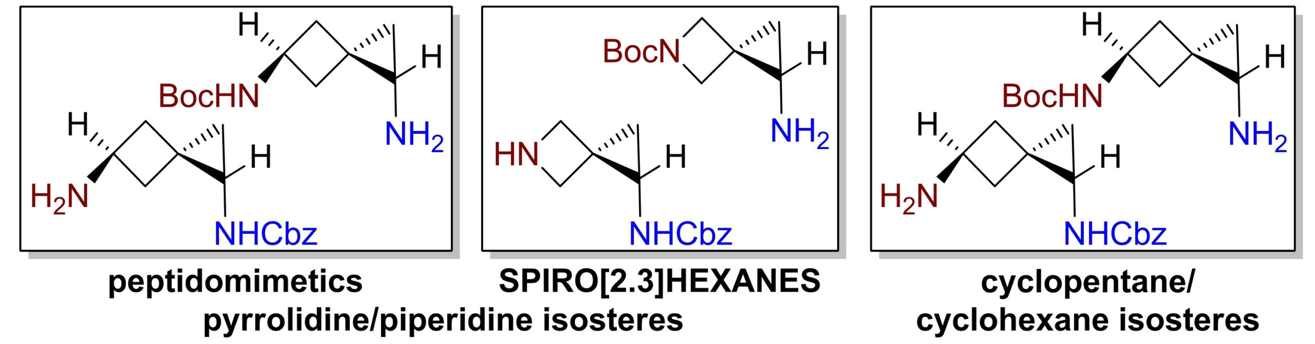 Monoprotected Diamines Derived from 1,5-Disubstituted (Aza)spiro[2.3]hexane Scaffolds