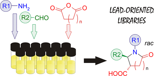 Toward Lead-Oriented Synthesis: One-Pot Version of Castagnoli Condensation with Nonactivated Alicyclic Anhydrides